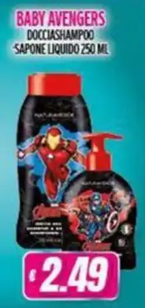Vitulano Drugstore Baby Avengers DocciaShampoo offerta