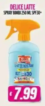 Vitulano Drugstore Delice Latte Spray Bimbi offerta