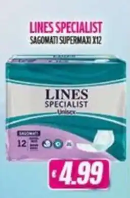 Vitulano Drugstore Lines Specialist Sagomati Supermaxi offerta