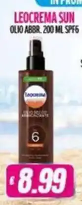 Vitulano Drugstore LEOCREMA SUN OLIO ABBR. offerta
