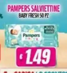 Vitulano Drugstore Pampers Salviettine Baby Fresh offerta