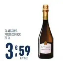 Gruppo Pascar CA VESCOVO PROSECCO DOC offerta
