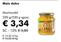 NaturaSì Machandel Mais dolce offerta