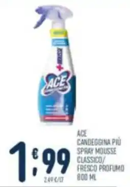 Gruppo Pascar ACE CANDEGGINA PIÙ SPRAY MOUSSE CLASSICO offerta