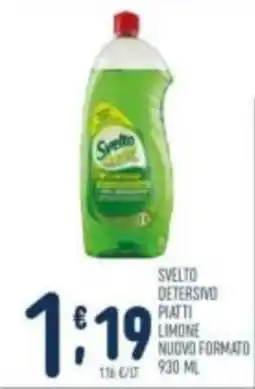 Gruppo Pascar Svelto Detersivo Piatto Limone offerta