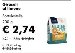 NaturaSì Girasoli al limone Sottolestelle offerta