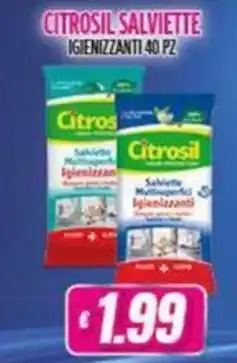 Vitulano Drugstore Citrosil Salviette Igienezzanti offerta