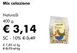NaturaSì Mix colazione NaturaSi offerta