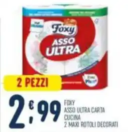 Gruppo Pascar Foxy Asso Ultra Carta Cucina offerta