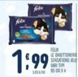 Gruppo Pascar FELIX LE GHIOTTONERIE SENSATIONS JELLY offerta