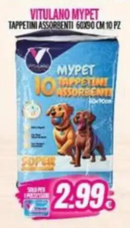 Vitulano Drugstore Vitulano Mypet Tappetini Assorbenti offerta