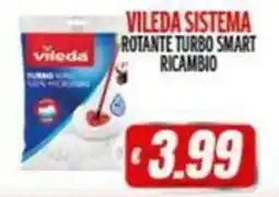Vitulano Drugstore Vileda Sistema Rotante Turbo Smart Ricambio offerta