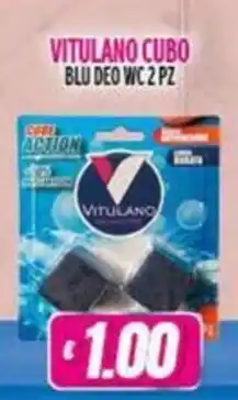 Vitulano Drugstore VITULANO CUBO BLU DEO WC offerta