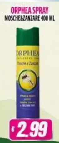 Vitulano Drugstore ORPHEA SPRAY MOSCHE&ZANZARE offerta