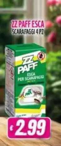 Vitulano Drugstore ZZ Paff Esca per scarafaggi offerta