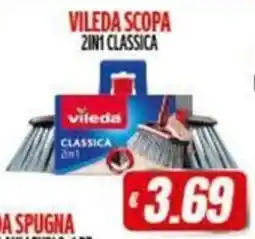 Vitulano Drugstore VILEDA SCOPA 2IN1 CLASSICA offerta