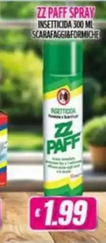 Vitulano Drugstore ZZ Paff Spray offerta