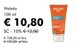 NaturaSì Weleda Cooling Gel offerta