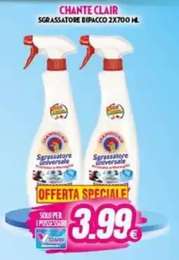 Vitulano Drugstore Chante Clair Sgrassatore universale offerta