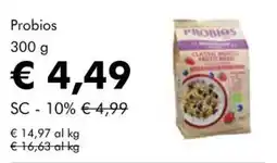 NaturaSì Probios Classic Muesli Frutta Rossa offerta