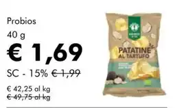 NaturaSì Probios Patatine al Tartufo offerta