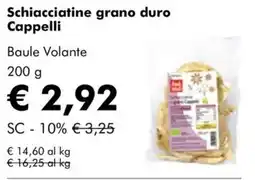 NaturaSì Schiacciatine grano duro Cappelli offerta