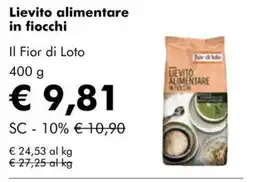 NaturaSì Il Fior di Loto Lievito alimentare in fiocchi offerta