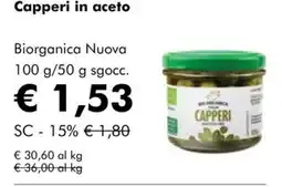 NaturaSì Capperi in aceto offerta
