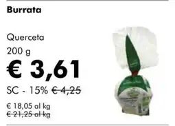 NaturaSì Burrata Querceta offerta