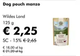 NaturaSì Dog pouch manzo offerta