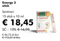 NaturaSì Energy 3 Santiveri offerta
