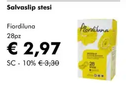 NaturaSì Salvaslip stesi Fiordiluna offerta