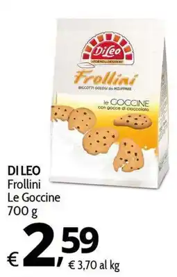 Primo Prezzo DI LEO Frollini Le Goccine offerta