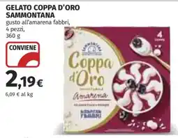 Coop Superstore Gelato Coppa d'Oro Sammontana offerta