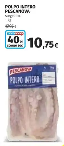 Coop Superstore POLPO INTERO PESCANOVA offerta