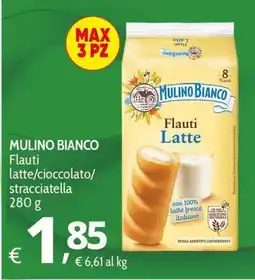 Primo Prezzo MULINO BIANCO Flauti Latte offerta