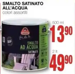 Mondo Brico SMALTO SATINATO AD ACQUA offerta