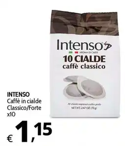 Primo Prezzo Intenso Caffè in cialde Classico offerta