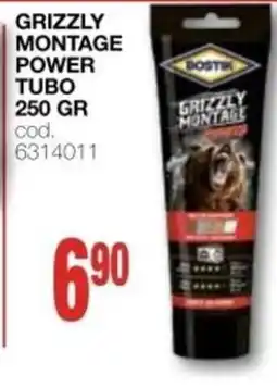 Mondo Brico Grizzly Montage Power Tubo offerta