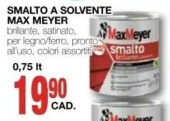 Mondo Brico Smalto a solvente Max Meyer offerta