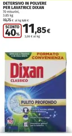 Coop Superstore Detersivo in polvere per lavatrice Dixan offerta