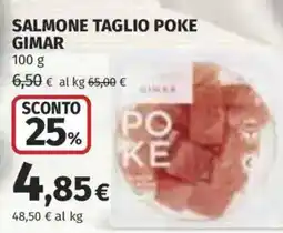 Coop Superstore Salmone Taglio Poke Gimar offerta