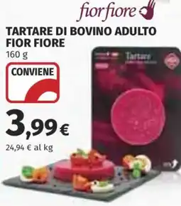 Coop Superstore Tartare di bovino adulto Fior Fiore offerta