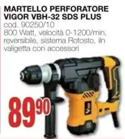 Mondo Brico Martello perforatore Vigor VBH-32 SDS PLUS offerta