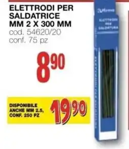 Mondo Brico Elettrodi per saldatrice offerta