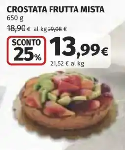 Coop Superstore CROSTATA FRUTTA MISTA offerta