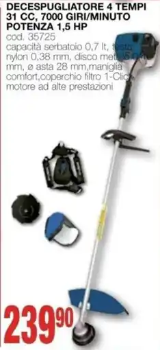 Mondo Brico DECESPUGLIATORE 4 TEMPI offerta