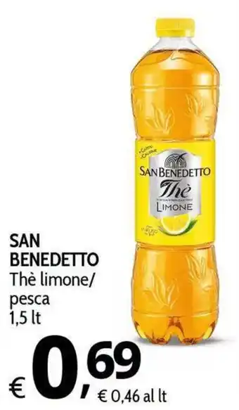 Primo Prezzo SAN BENEDETTO Thè limone offerta