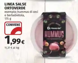 Coop Superstore Hummus Ortoverde offerta