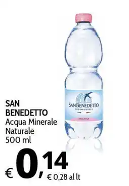Primo Prezzo SAN BENEDETTO Acqua Minerale Naturale offerta